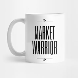 The Market Warrior Artwork 2 (Black) Mug